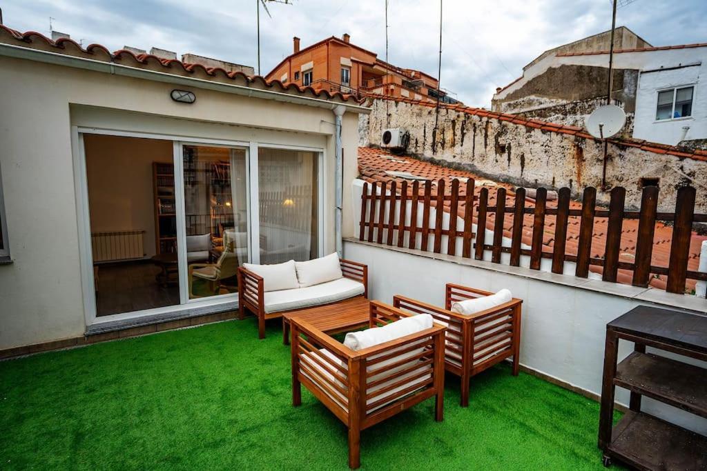 Apartamento El Castuo Centro Historico Con Parking Caces Exterior foto