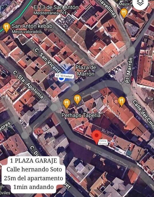 Apartamento El Castuo Centro Historico Con Parking Caces Exterior foto