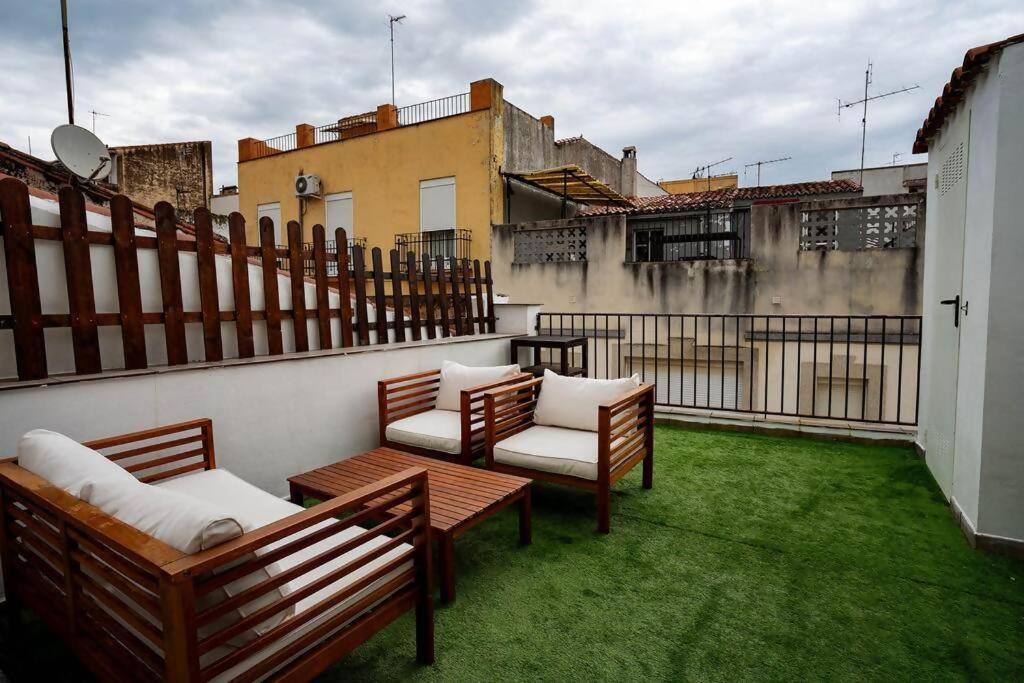 Apartamento El Castuo Centro Historico Con Parking Caces Exterior foto